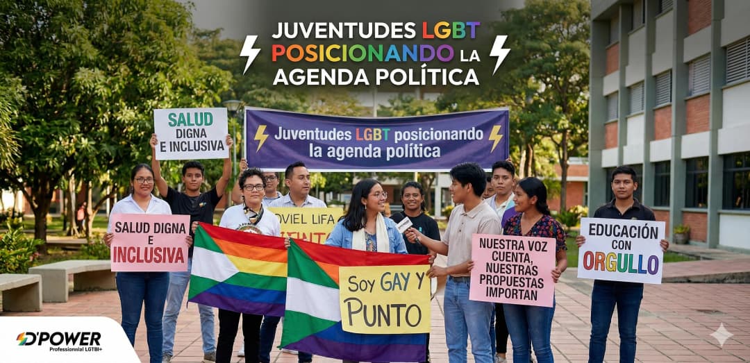 Juventudes LGBT posicionando la agenda política