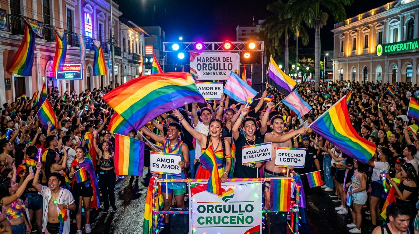 Resumen: Así vivimos la Marcha del Orgullo en Santa Cruz