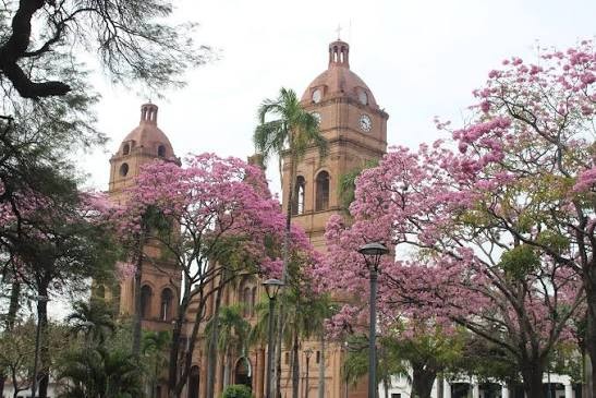 Catedral y paisaje urbano de Santa Cruz de la Sierra
